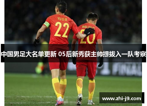 中国男足大名单更新 05后新秀获主帅提拔入一队考察